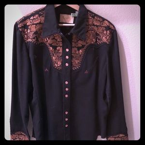 Vintage Scully Western Button Up